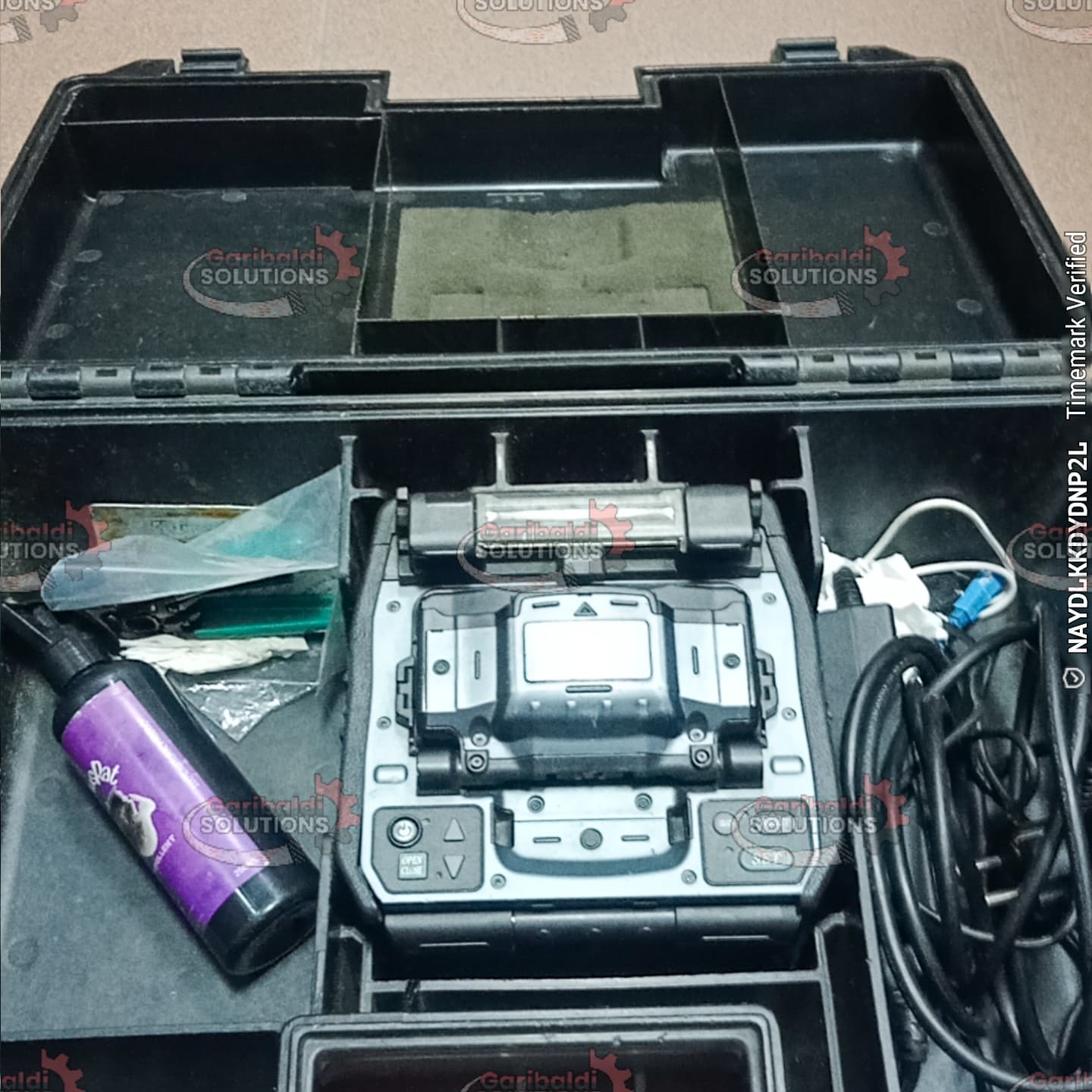 service splicer kalibrasi