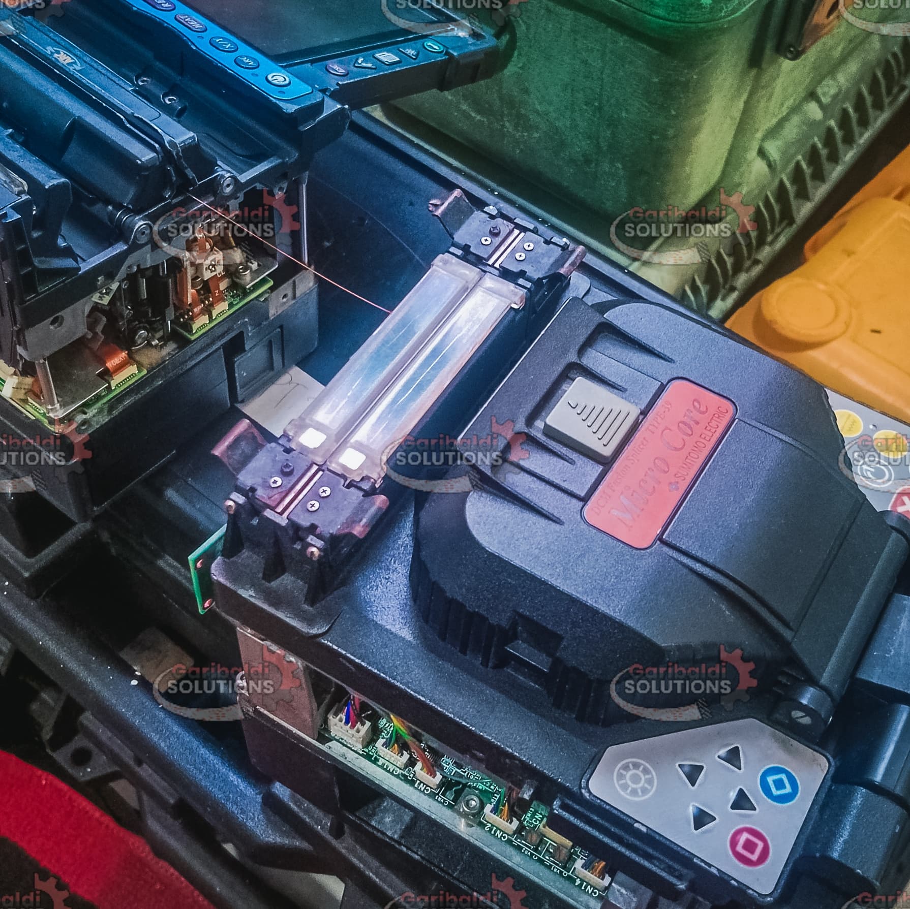 service splicer kalibrasi