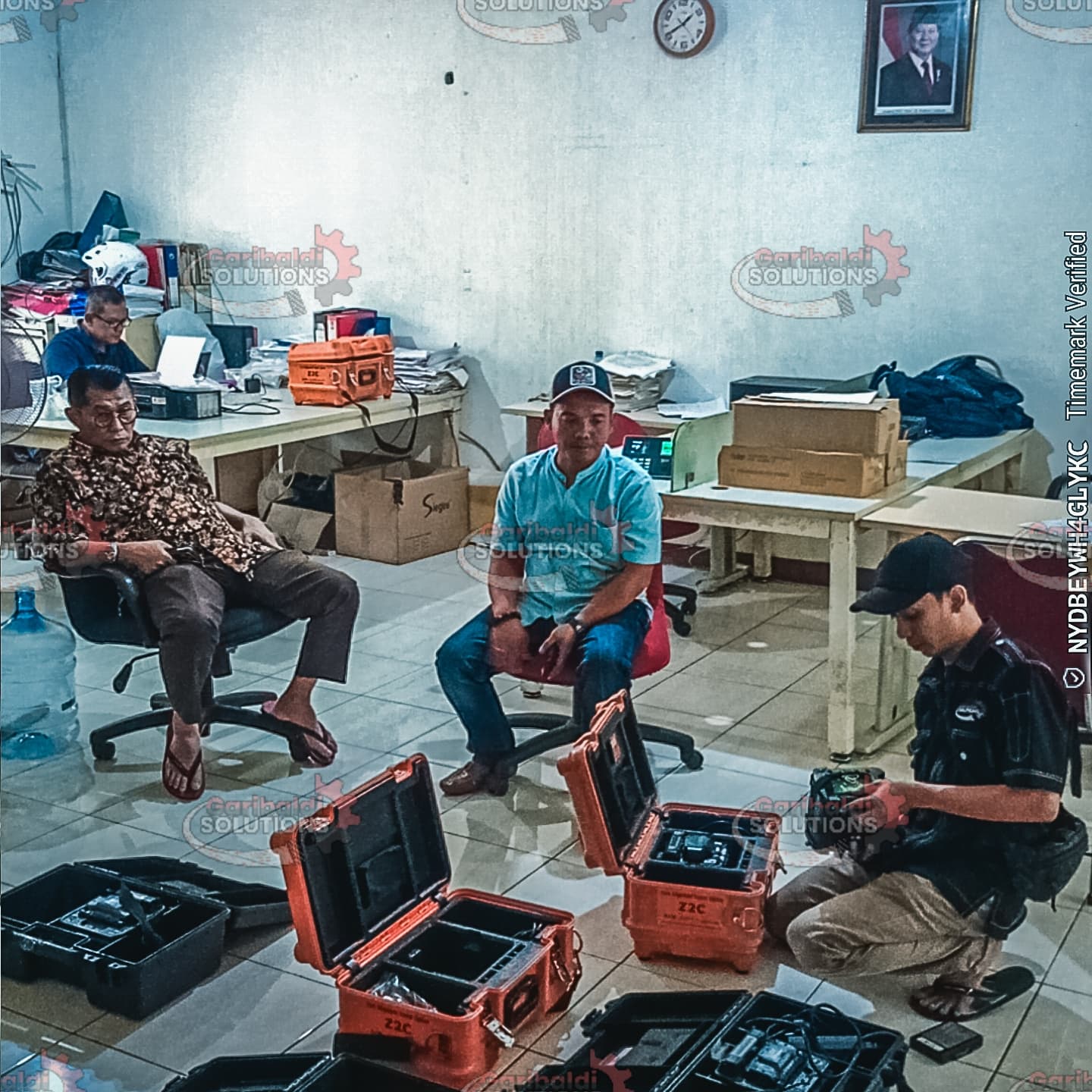 service splicer kalibrasi