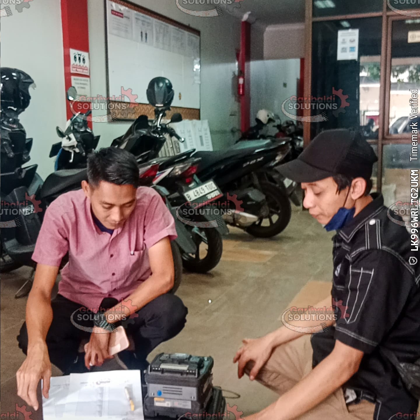 service splicer kalibrasi