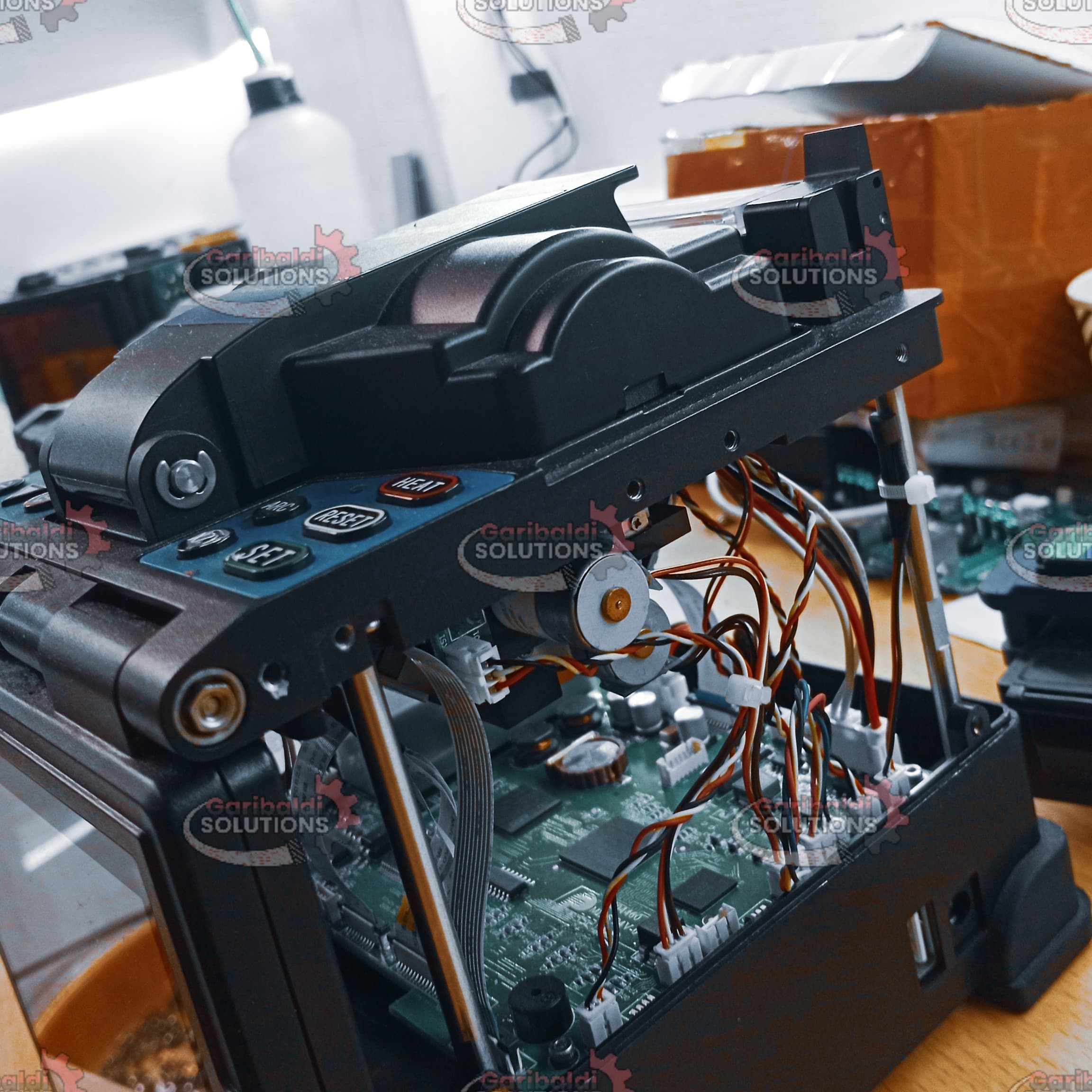 service splicer kalibrasi