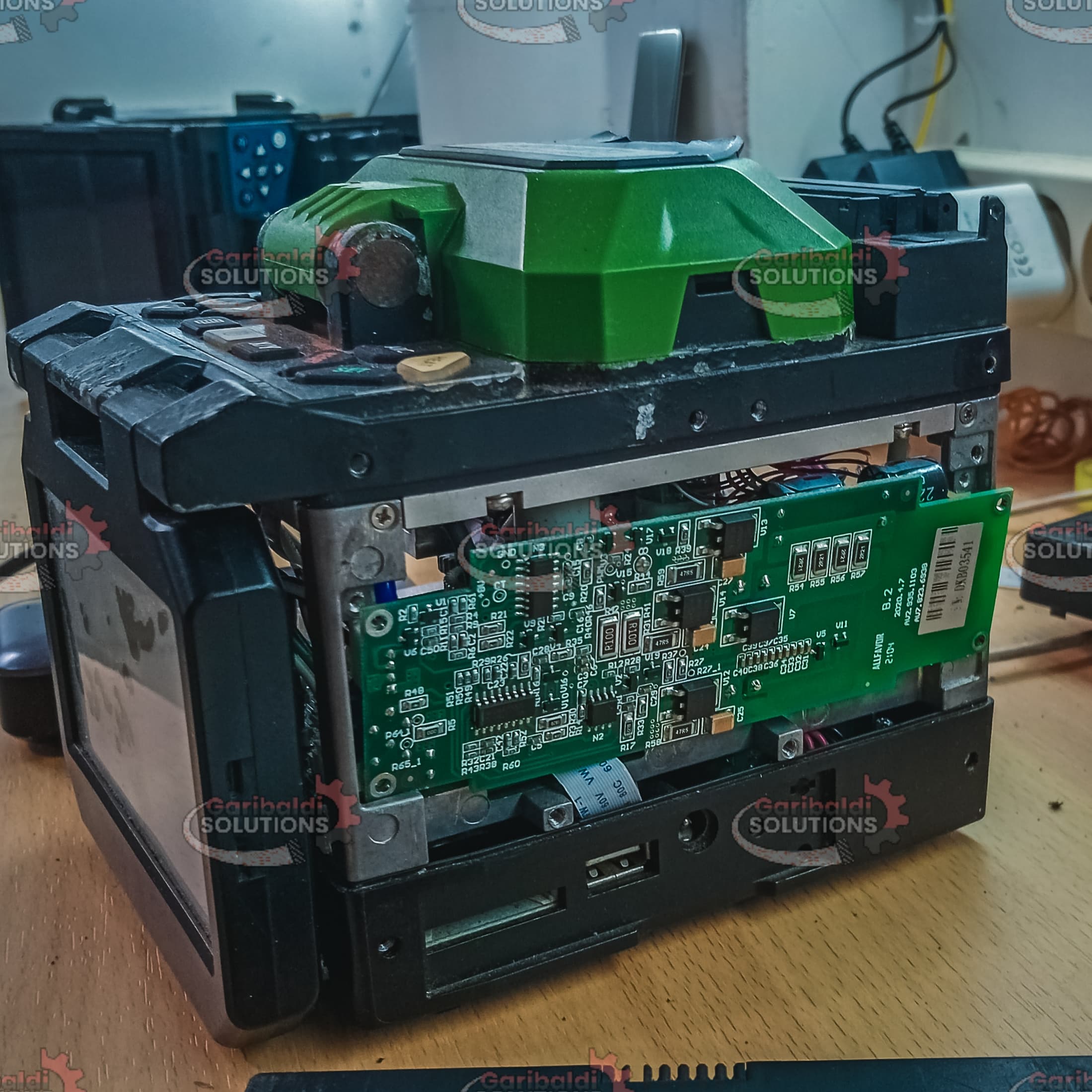 service splicer kalibrasi