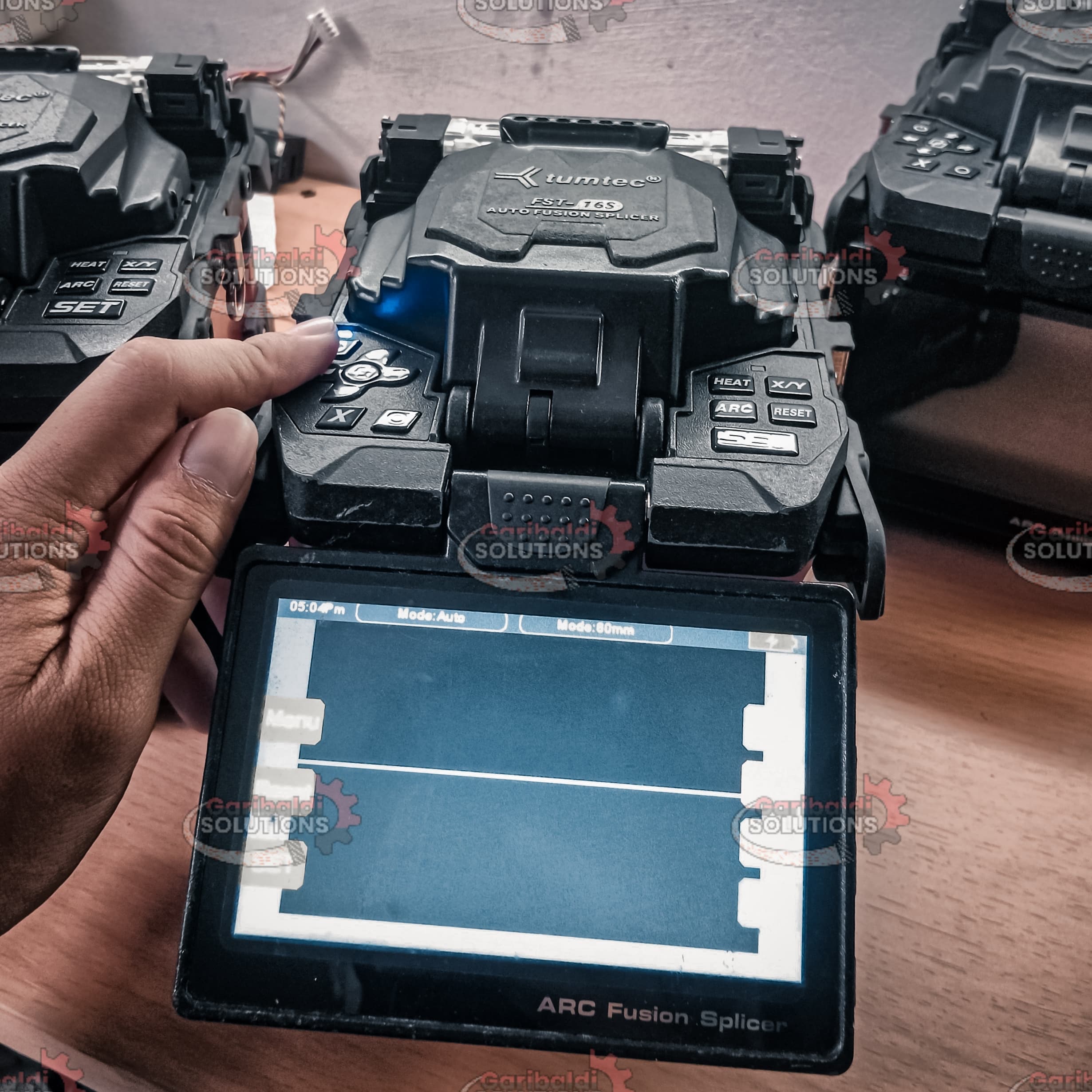 service splicer kalibrasi