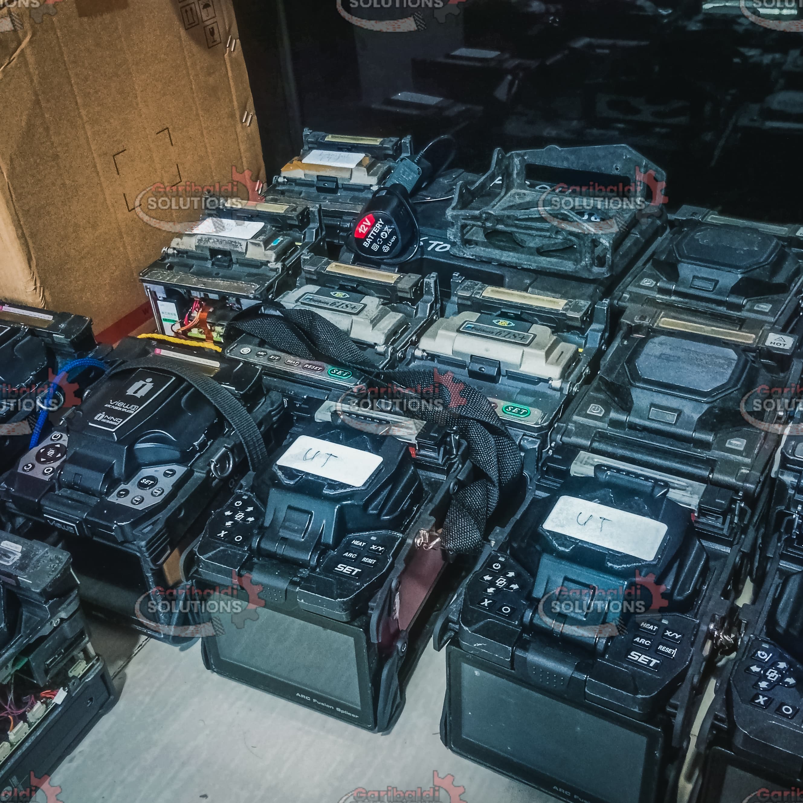 service splicer kalibrasi