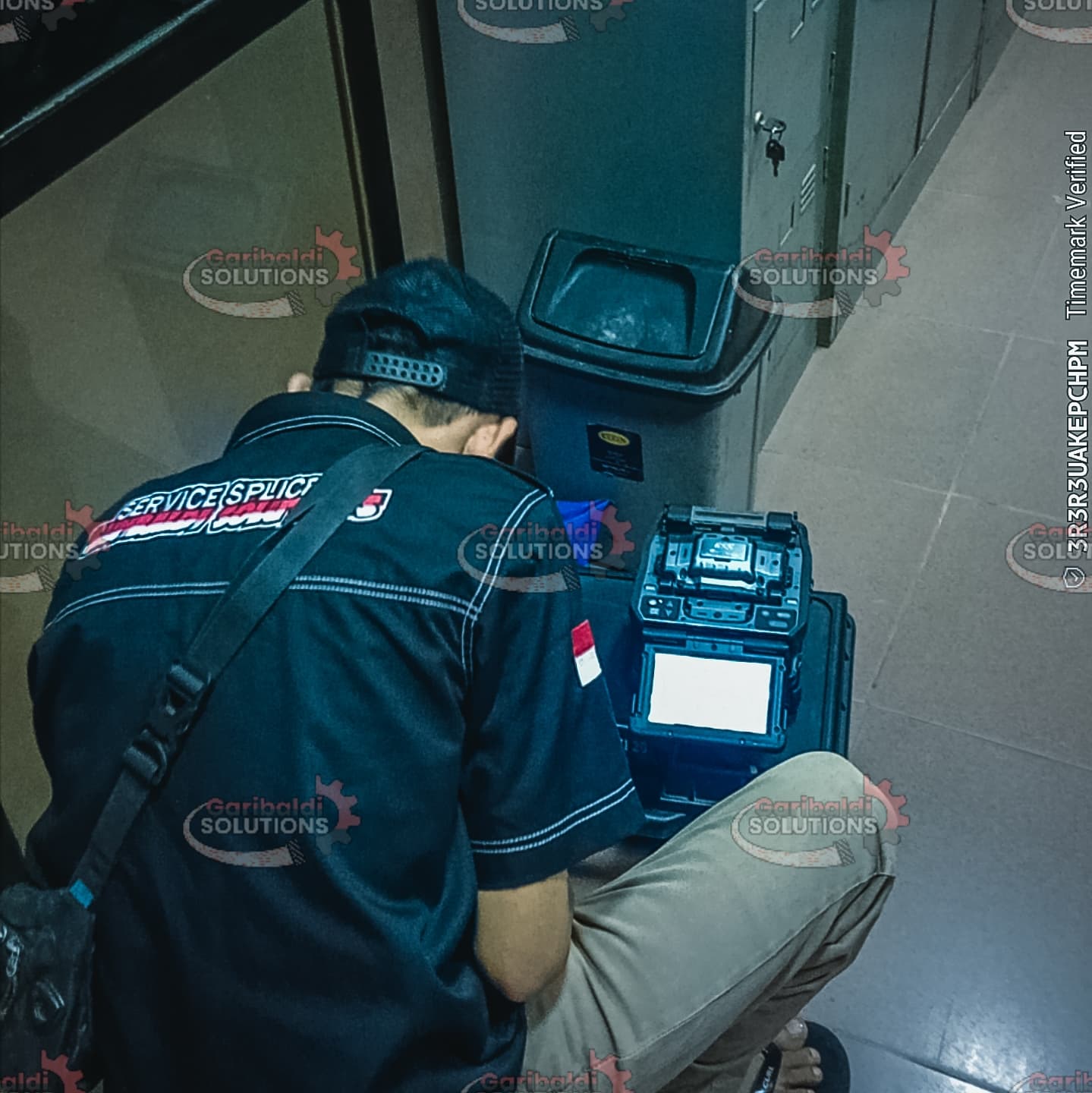 service splicer kalibrasi